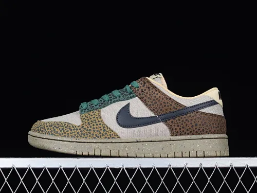 All categories Nk SB Dunk series Nk SB Dunk Low low-top sneakers Nk Dunk Low "Safari" stone pattern SB retro casual sneakers DX2654-200